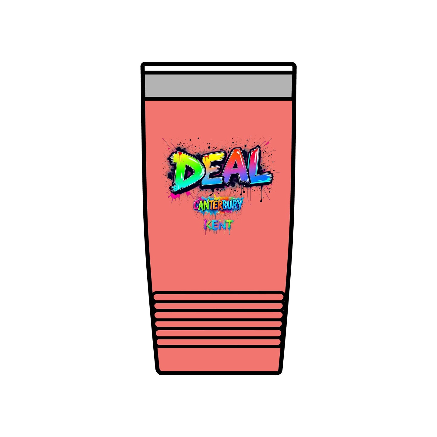Colorful Deal Insulated Tumbler, 20oz – Perfect for Celebrations and Everyday Use