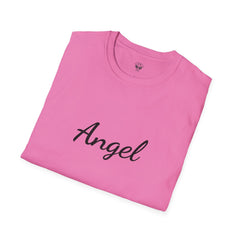 Angel Wings Unisex T-Shirt, Softstyle Tee, Cute Gift, Casual Wear, Inspirational Shirt, Everyday Comfort