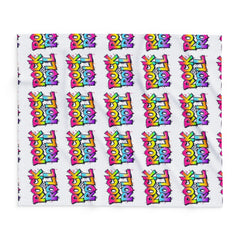 Rock & Roll Arctic Fleece Blanket, Cozy Throw, Music Lover Gift, Vibrant Decor, Concert Merchandise, Unique Home Accessory