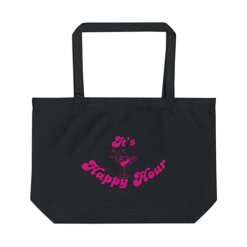 Happy Hour Eco Tote Bag - Large Sustainable Shopping Bag