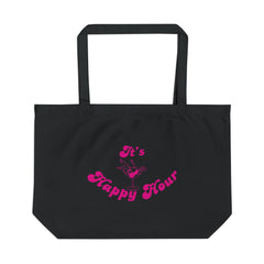 Happy Hour Eco Tote Bag - Large Sustainable Shopping Bag