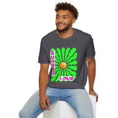 Retro Summer Love T-Shirt | Unisex, Colorful Graphic Tee, Perfect for Festivals, Beach Days, and Summer Celebrations