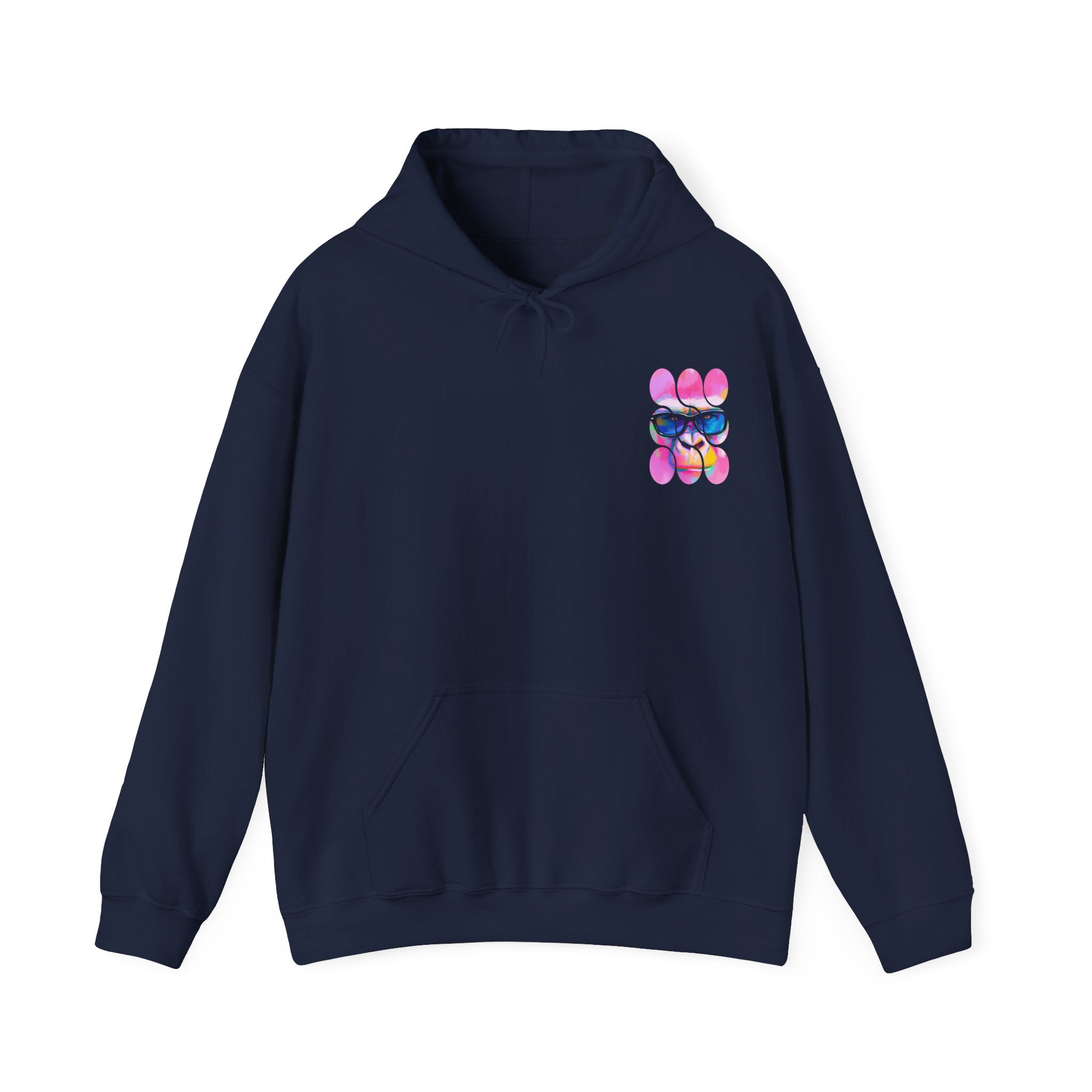 Vibrant Graphic Hoodie, Cool Streetwear Sweatshirt, Trendy Unisex Apparel, Fun Gift for Art Lovers, Casual Everyday Wear