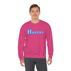 Cozy Hangry Crewneck Sweatshirt, Perfect for Food Lovers, Casual Wear, Gift for Friends, Cozy Style, Everyday Comfort