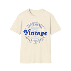 Vintage Inspired Unisex Softstyle T-Shirt - Limited Edition Design