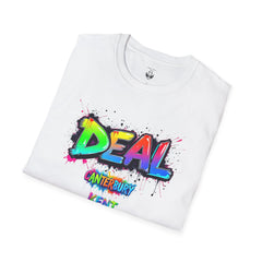Colorful Graffiti Unisex T-Shirt, Trendy Streetwear Tee, Fun Casual Wear, Gift for Art Lovers, Summer Outfit