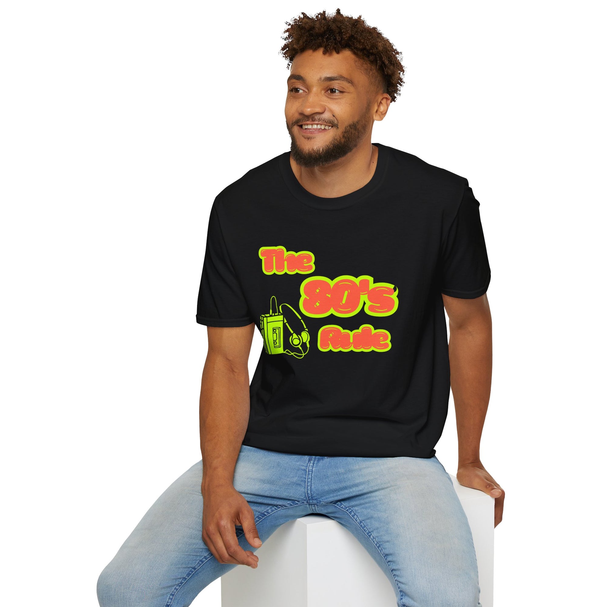 Retro 80's Rule Unisex T-Shirt, Vintage Tee, 80s Inspired Apparel, Casual Wear, Gift for Retro Lovers