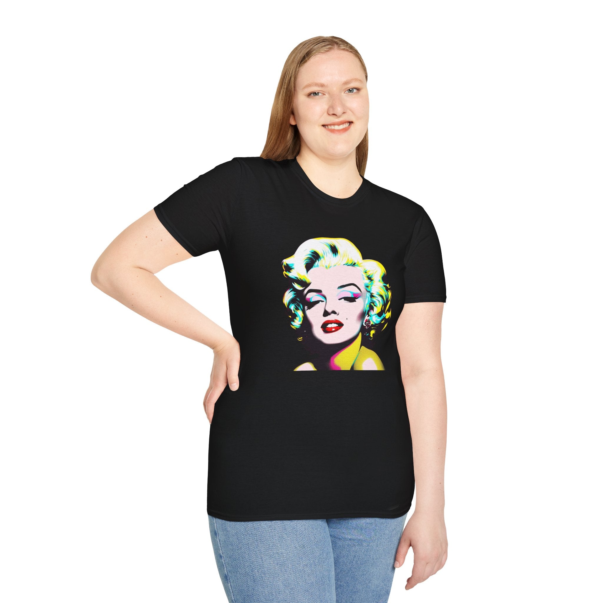 Film Idol Pop Art T-Shirt, Vintage Style Shirt, Fashion Tees, Gift for Her, Retro Graphic Tee, Casual Wear