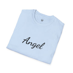 Angel Wings Unisex T-Shirt, Softstyle Tee, Cute Gift, Casual Wear, Inspirational Shirt, Everyday Comfort