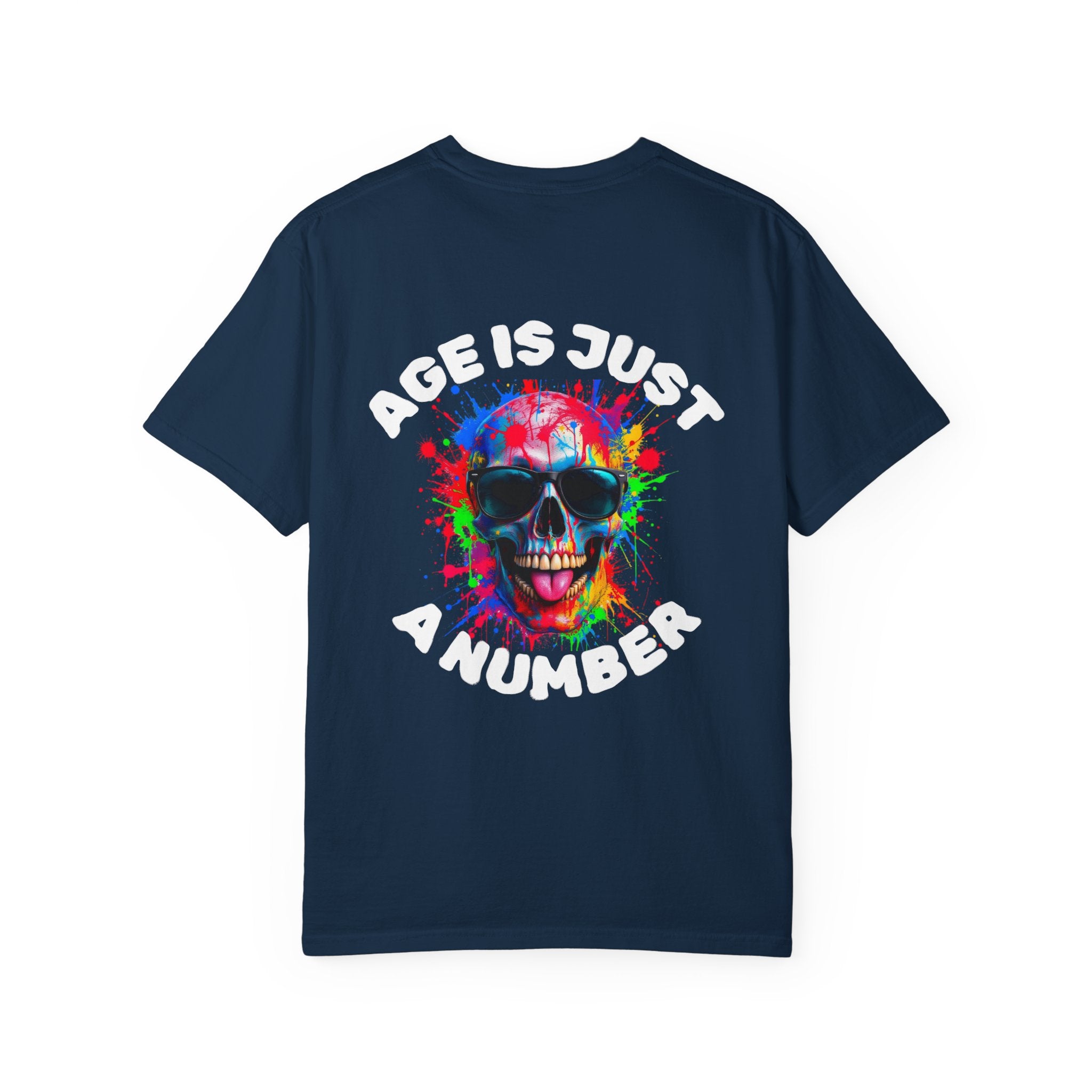 Age is just a Number Graphic T-Shirt, Unisex Vintage Tee, Perfect for Festivals, Beach Days, and Casual Wear, Gift for Sun Lovers
