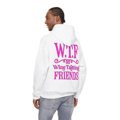 W.T.F. Wine Tasting Friends Hoodie - Unisex Heavy Blend Sweatshirt for Wine Lovers, Gift for Friends, Cozy Apparel for Tastings, Wine [...]