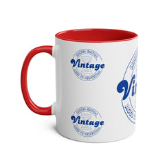 Vintage Limited Edition Two-Tone Coffee Mug - Aged to Perfection