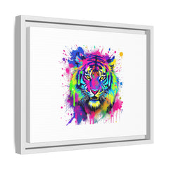Vibrant Tiger Canvas Print - Framed Art for Bold Decor