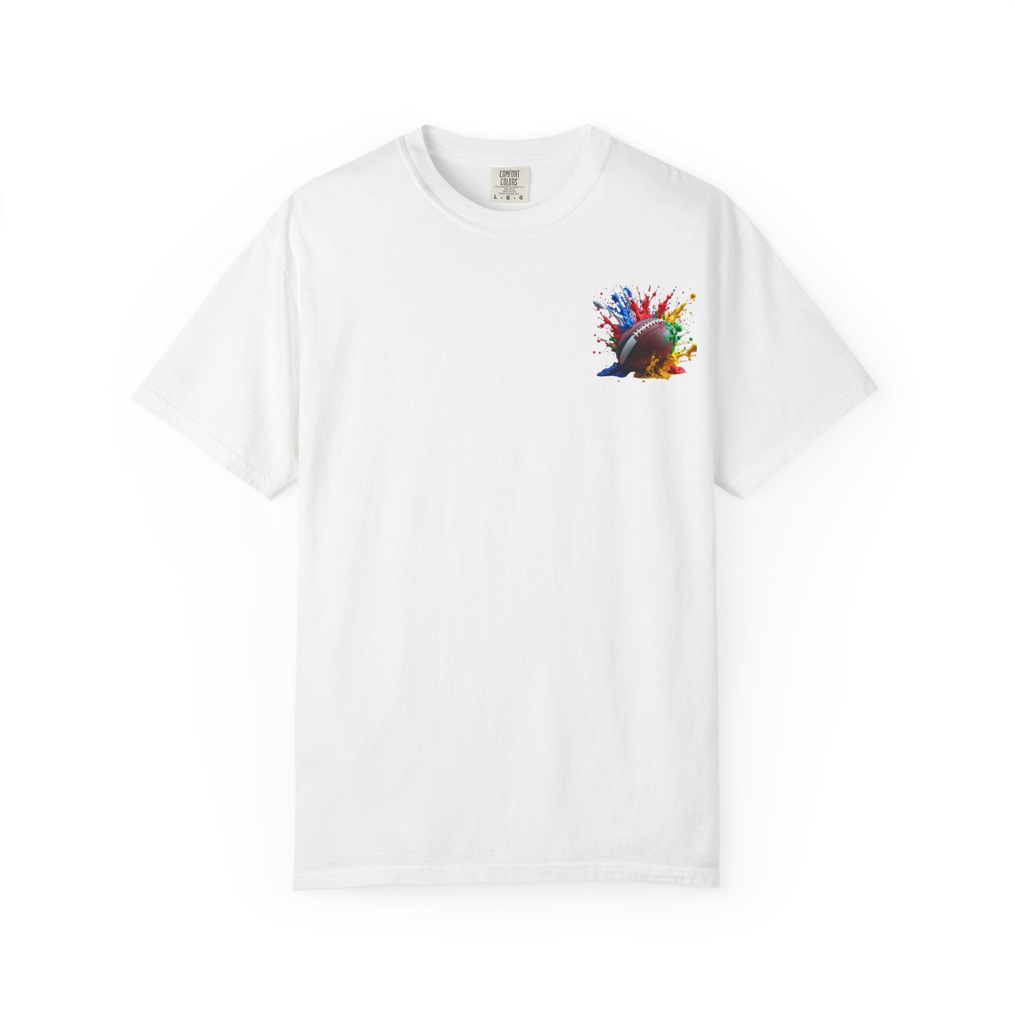 Rugby Ball Graphic T-Shirt, Unisex Vintage Tee, Perfect for Festivals, Beach Days, and Casual Wear, Gift for Sun Lovers