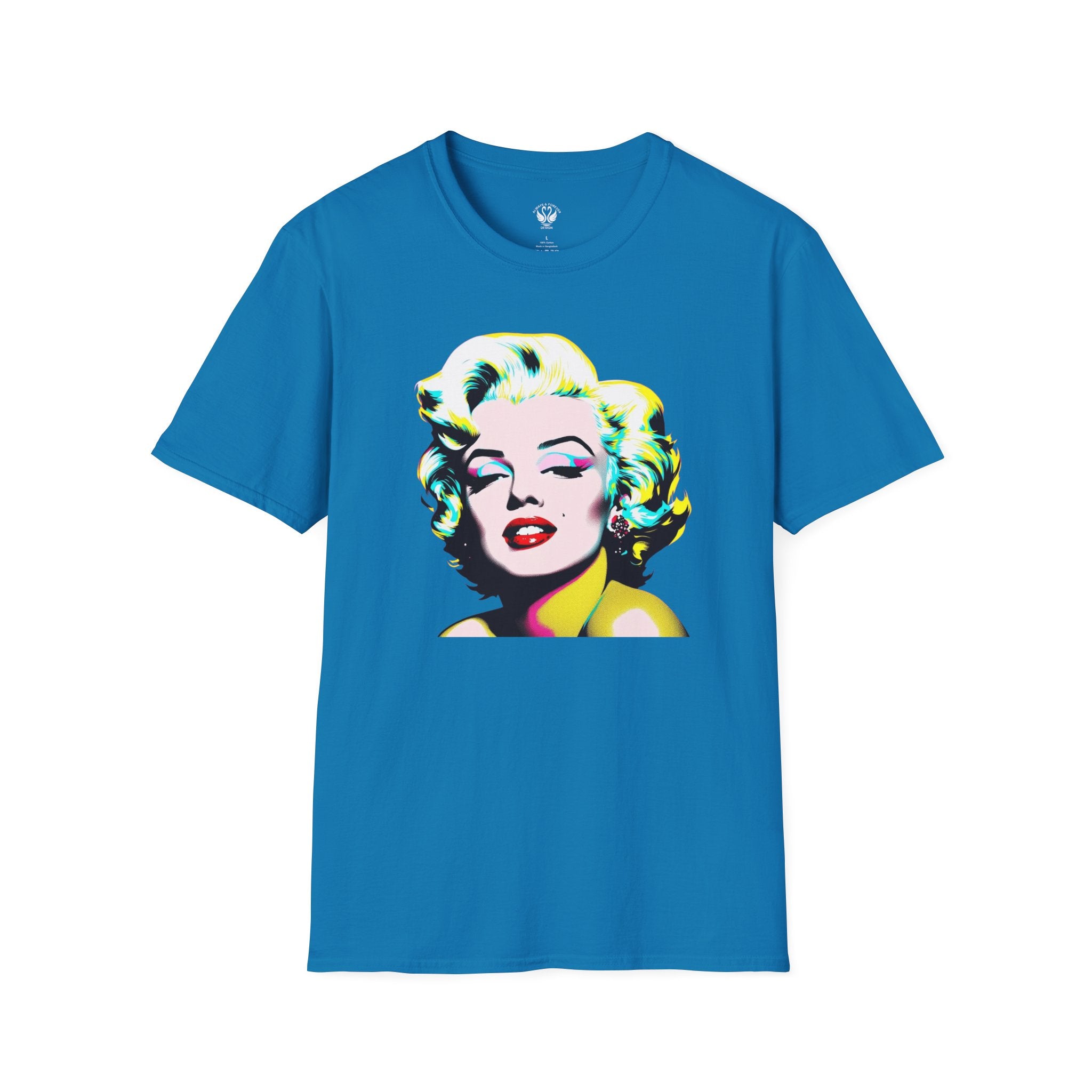 Pop Art Marilyn Monroe Unisex T-Shirt, Retro Tee, Vintage Style Shirt, Gift for Her, 90s Nostalgia Fashion