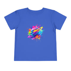 Colorful Planet Toddler Short Sleeve Tee - Fun & Playful Kids Shirt
