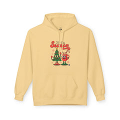 Festive Hooded Sweatshirt, Christmas Gift, Holiday Apparel, Winter Wardrobe, Cozy Sweatshirt, Cute Hoodie, Seasonal Outfit