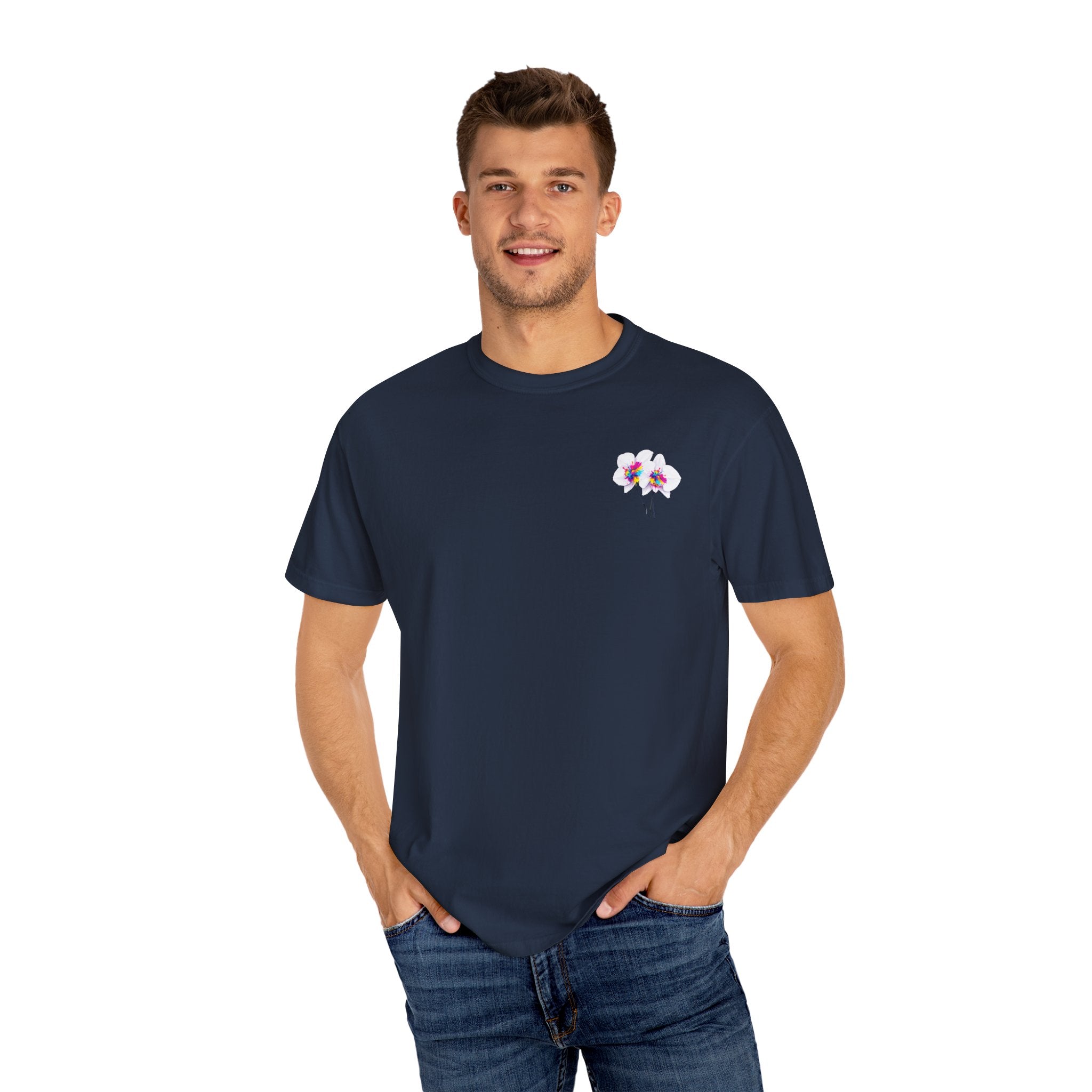 Flower  Unisex Party T-Shirt - Bright & Fun Graphic Tee for Celebrations, Summer Events, Festivals, Birthdays, Casual Wear