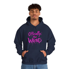 Officially the Wkend Hooded Sweatshirt, Unisex Weekend Sweatshirt, Cozy Hoodie for Relaxation, Ideal for Casual Outings, Perfect Gift [...]