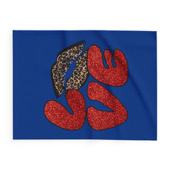 Cozy Love Blanket - Perfect Gift for Valentine's Day, Home Decor, Snuggling, Heartwarming Gift, Cute Accent Piece