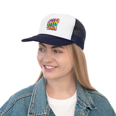 Colorful "Gin is My Tonic" Trucker Cap - Fun Party Accessory
