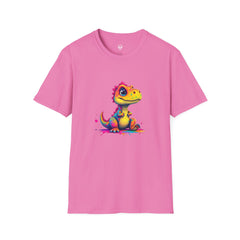 Cute Dinosaur T-Shirt, Fun Graphic Tee, Kids Birthday Gift, Dino Lover Apparel, Unisex Casual Wear