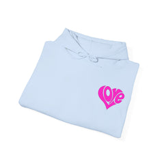 Cozy Love Heart Hoodie | Unisex Sweatshirt for Valentine's Day, Gift for Her, Celebrations, Casual Wear, Anniversary