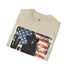 Stylish Western Graphic Tee, Cowboy T-Shirt, Americana Apparel, Unisex Casual Shirt, Summer Wardrobe Essential, Gift For Western Lovers