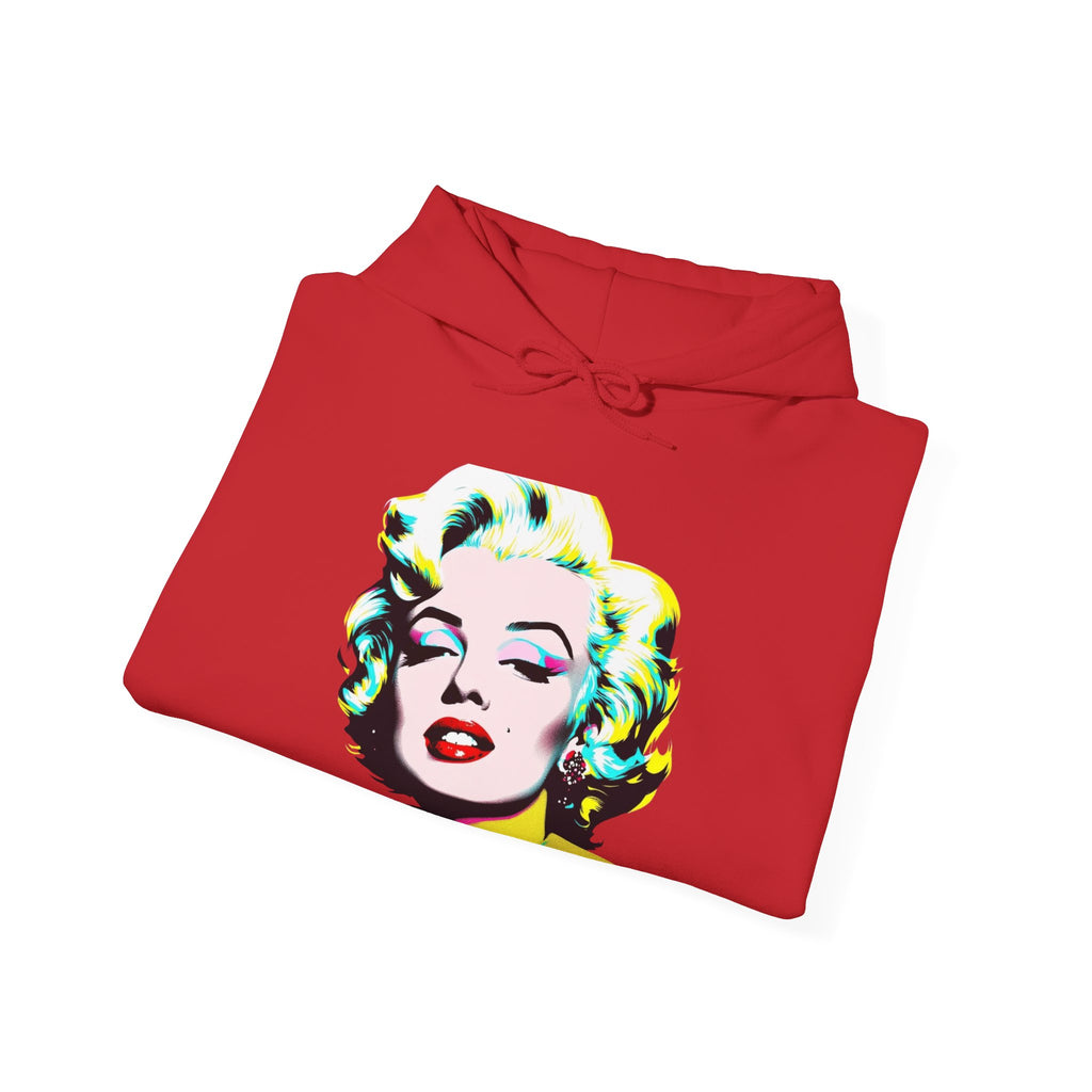 Colorful Marilyn Monroe Sweatshirt, Retro Hoodie, Pop Art Sweater, Unisex Lounge Wear, Gift for Art Lovers, Fashion Statement