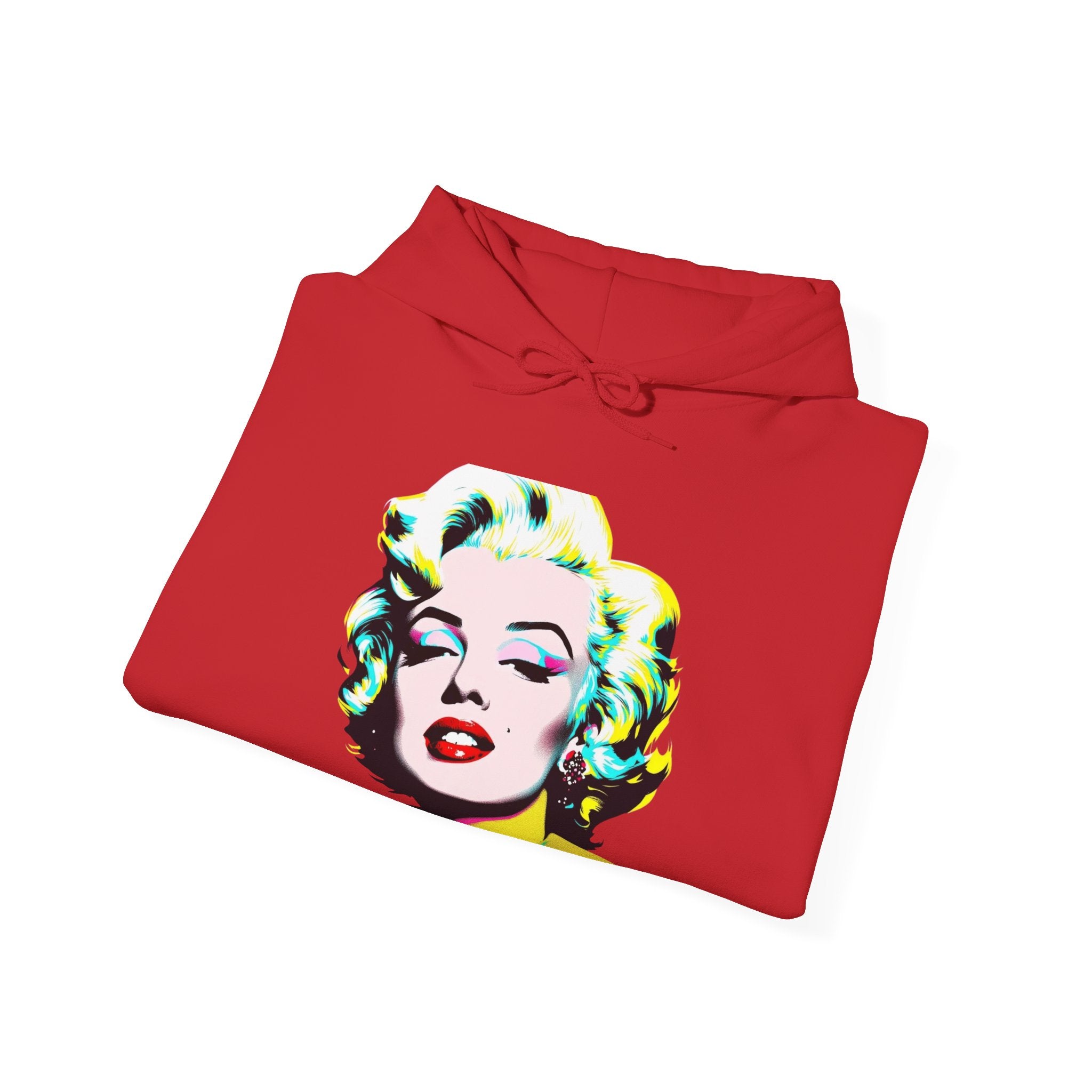 Colorful Marilyn Monroe Sweatshirt, Retro Hoodie, Pop Art Sweater, Unisex Lounge Wear, Gift for Art Lovers, Fashion Statement