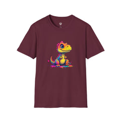Cute Dinosaur T-Shirt, Fun Graphic Tee, Kids Birthday Gift, Dino Lover Apparel, Unisex Casual Wear