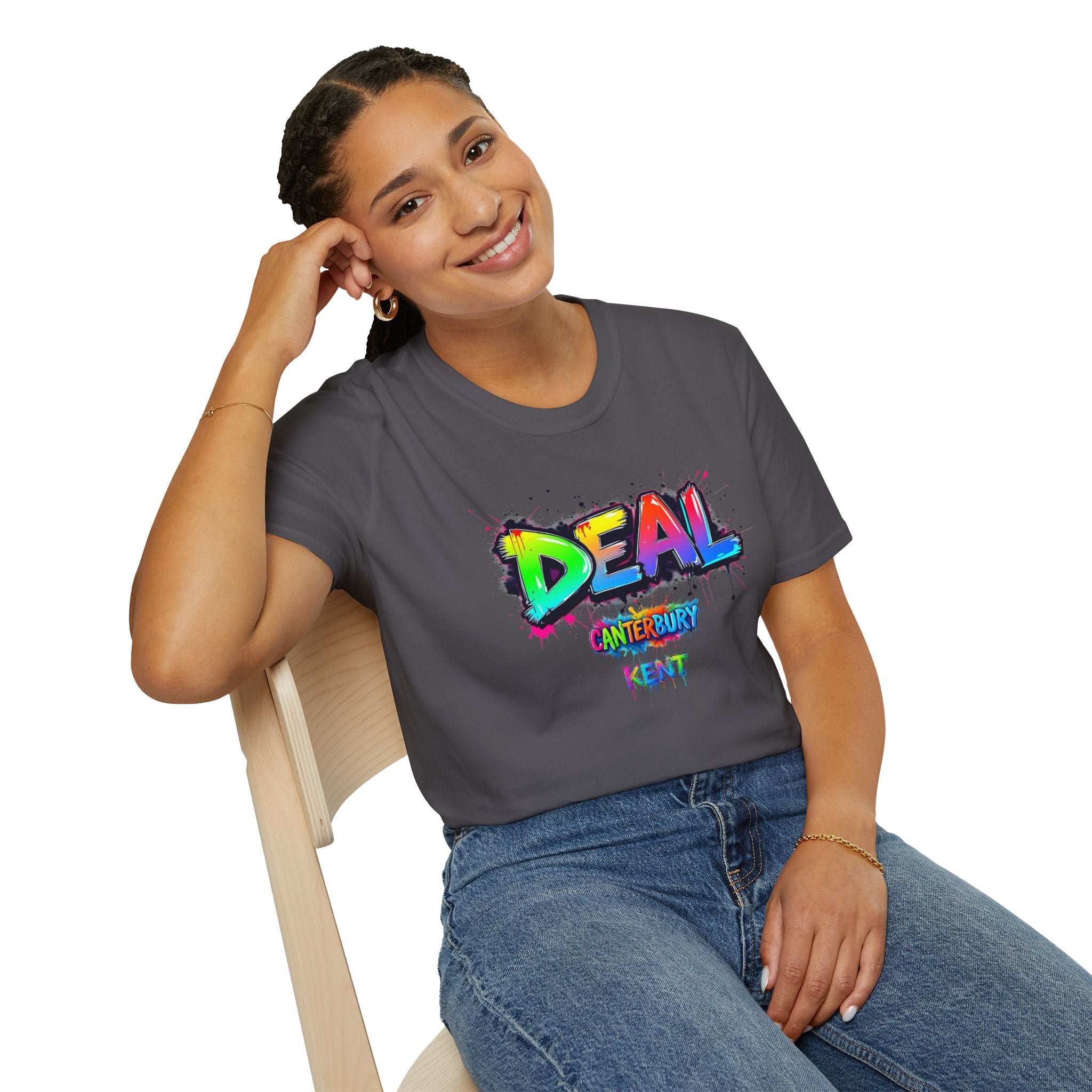 Colorful Graffiti Unisex T-Shirt, Trendy Streetwear Tee, Fun Casual Wear, Gift for Art Lovers, Summer Outfit