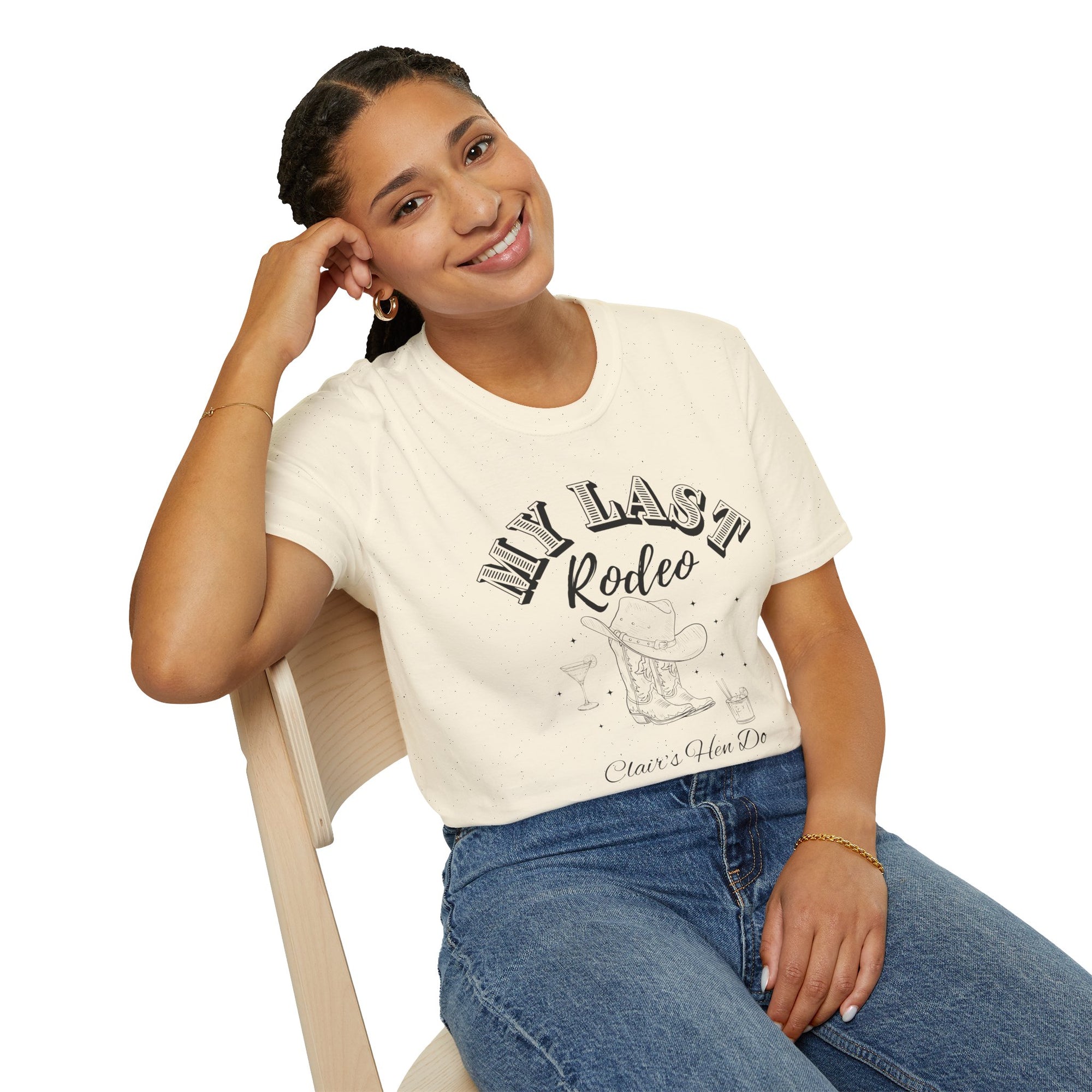 My Last Rodeo T-Shirt, Unisex Softstyle Tee, Cowboy Lover Gift, Western Apparel, Festival Outfit, Casual Wear, Rodeo Enthusiast