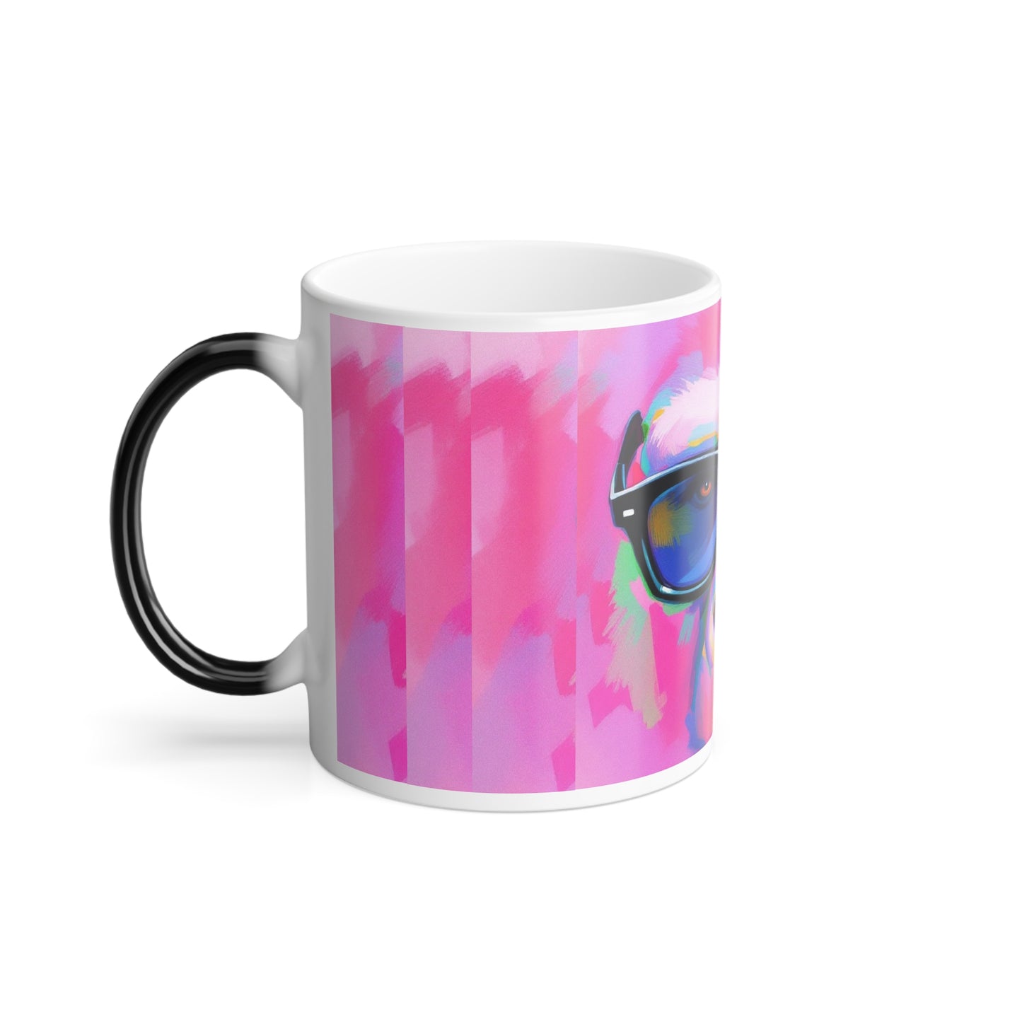 Color Morphing Gorilla Mug - 11oz Color Changing Coffee Cup