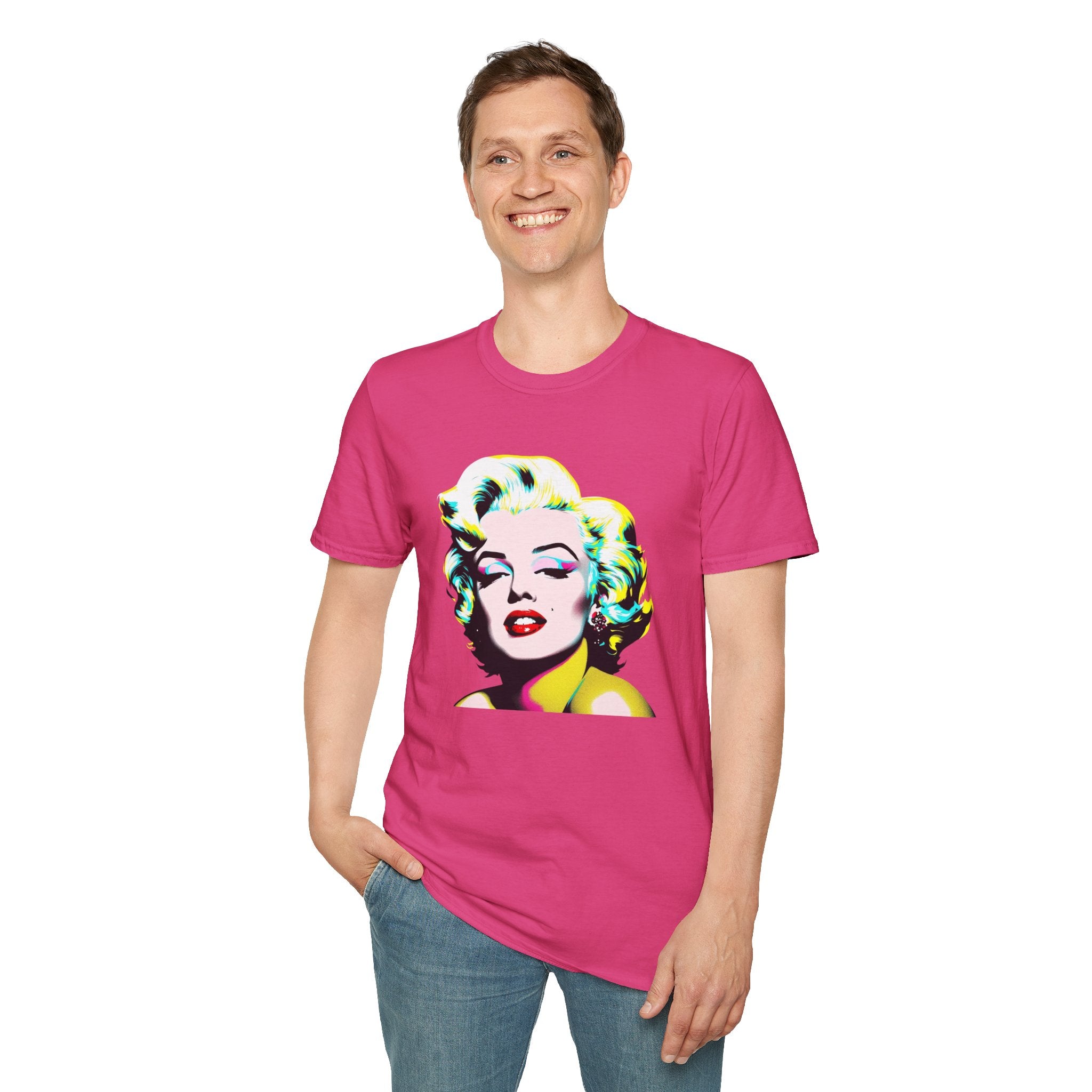 Film Idol Pop Art T-Shirt, Vintage Style Shirt, Fashion Tees, Gift for Her, Retro Graphic Tee, Casual Wear