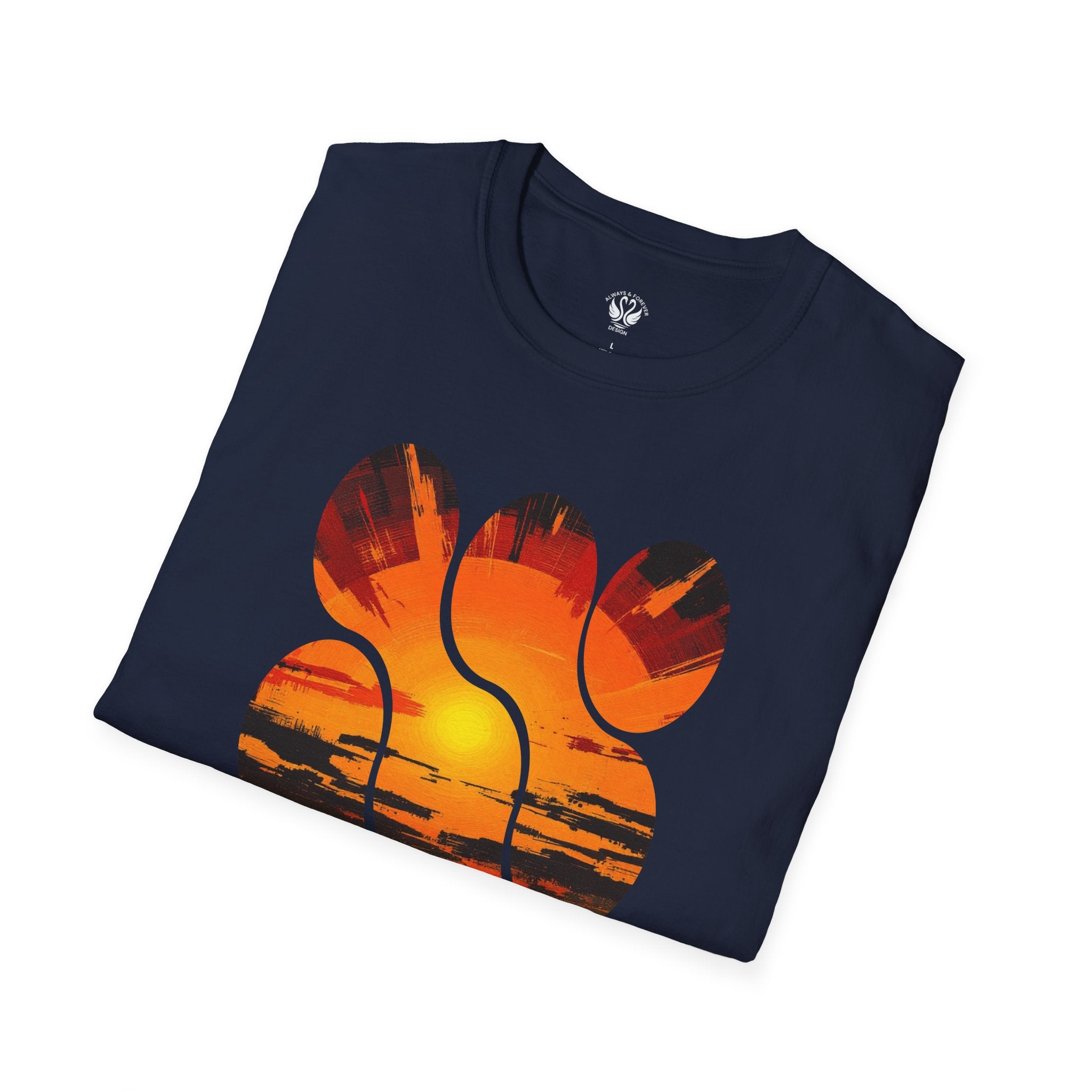 Sunset Inspired Unisex T-Shirt, Colorful Graphic Tee, Retro Summer Apparel, Gift for Friends, Casual Weekend Wear