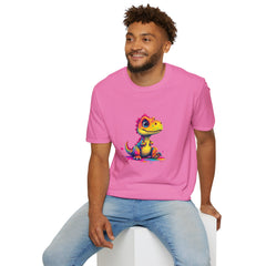Cute Dinosaur T-Shirt, Fun Graphic Tee, Kids Birthday Gift, Dino Lover Apparel, Unisex Casual Wear