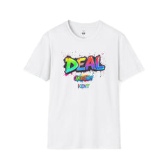 Colorful Graffiti Unisex T-Shirt, Trendy Streetwear Tee, Fun Casual Wear, Gift for Art Lovers, Summer Outfit