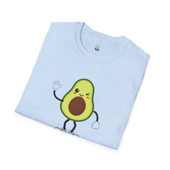 Cute Avocado Tee, Fun T-Shirt for Foodies, Gift for Friends, Cute Apparel, Casual Wear, Summer Outfit