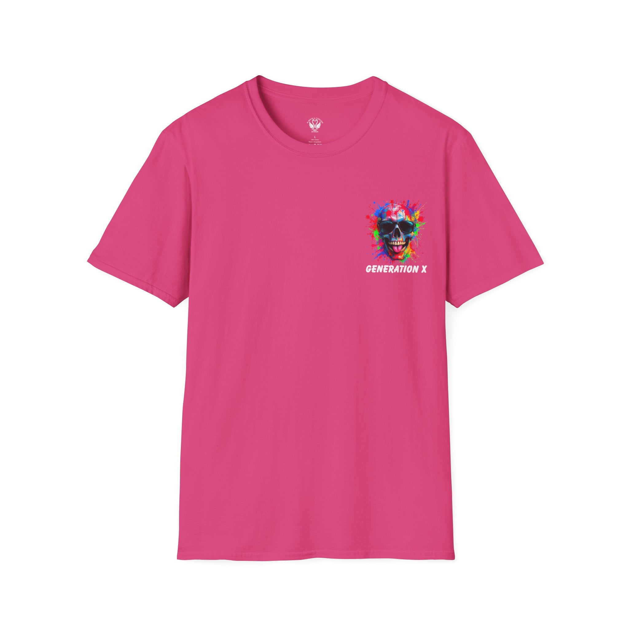 Retro Skull Experience T-Shirt, Vintage Graphic Tee, Made in 1969 Apparel, Fun Gift for Birthdays, Casual Wear, Universal Style