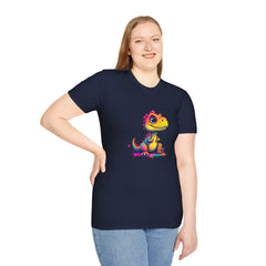 Cute Dinosaur T-Shirt, Fun Graphic Tee, Kids Birthday Gift, Dino Lover Apparel, Unisex Casual Wear