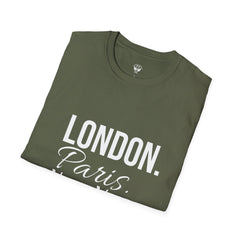 City Life Unisex T-Shirt - London, Paris, New York Deal Graphic Tee, Travel Fashion, Urban Style, Gift for Wanderlust, Streetwear