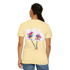 Flower  Unisex Party T-Shirt - Bright & Fun Graphic Tee for Celebrations, Summer Events, Festivals, Birthdays, Casual Wear