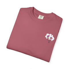 Flower  Unisex Party T-Shirt - Bright & Fun Graphic Tee for Celebrations, Summer Events, Festivals, Birthdays, Casual Wear