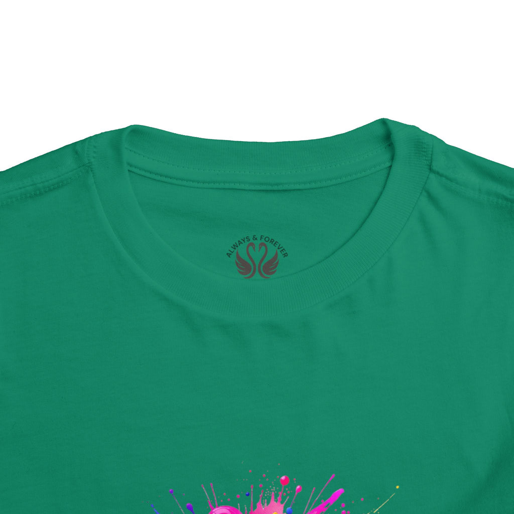 Colorful Planet Toddler Short Sleeve Tee - Fun & Playful Kids Shirt