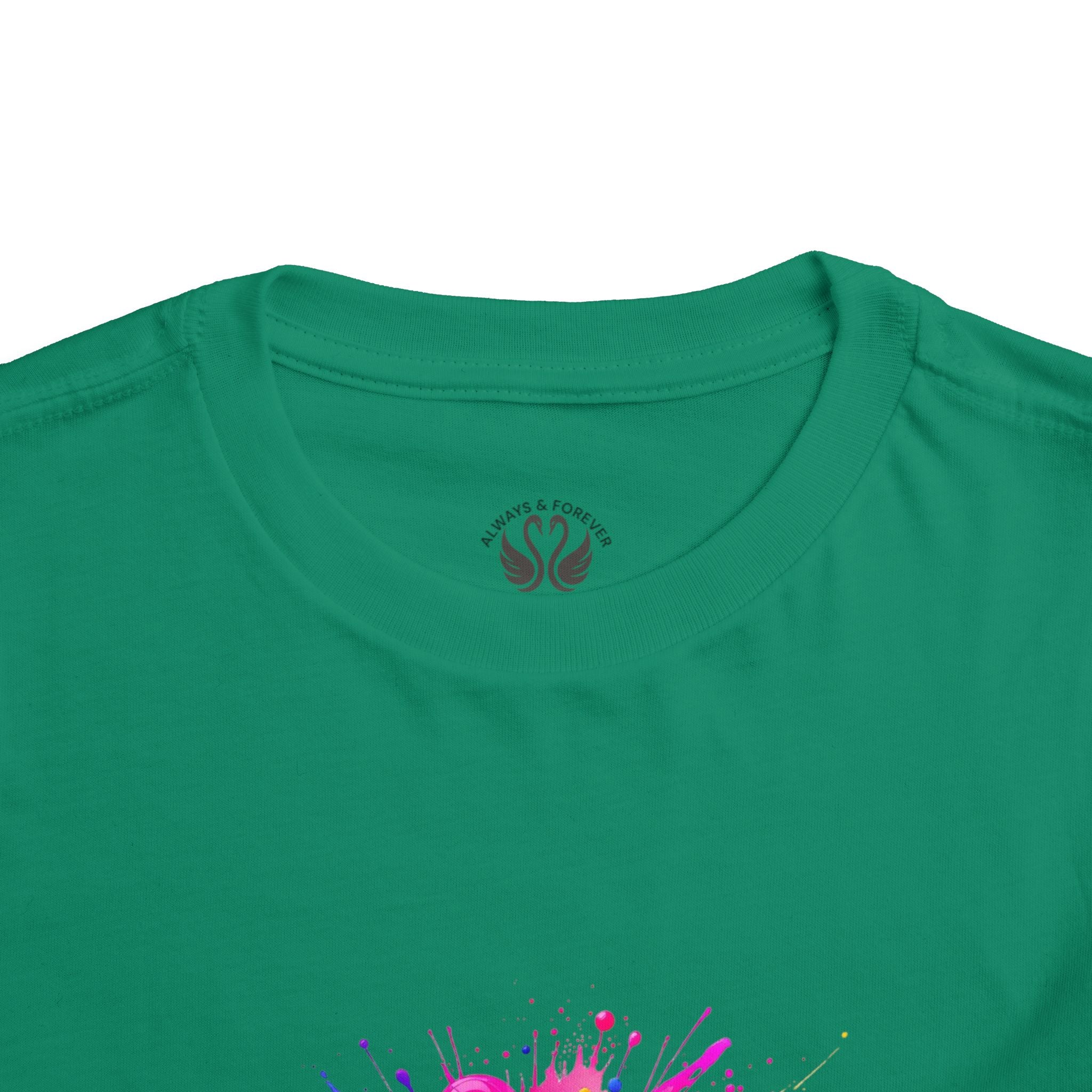 Colorful Planet Toddler Short Sleeve Tee - Fun & Playful Kids Shirt
