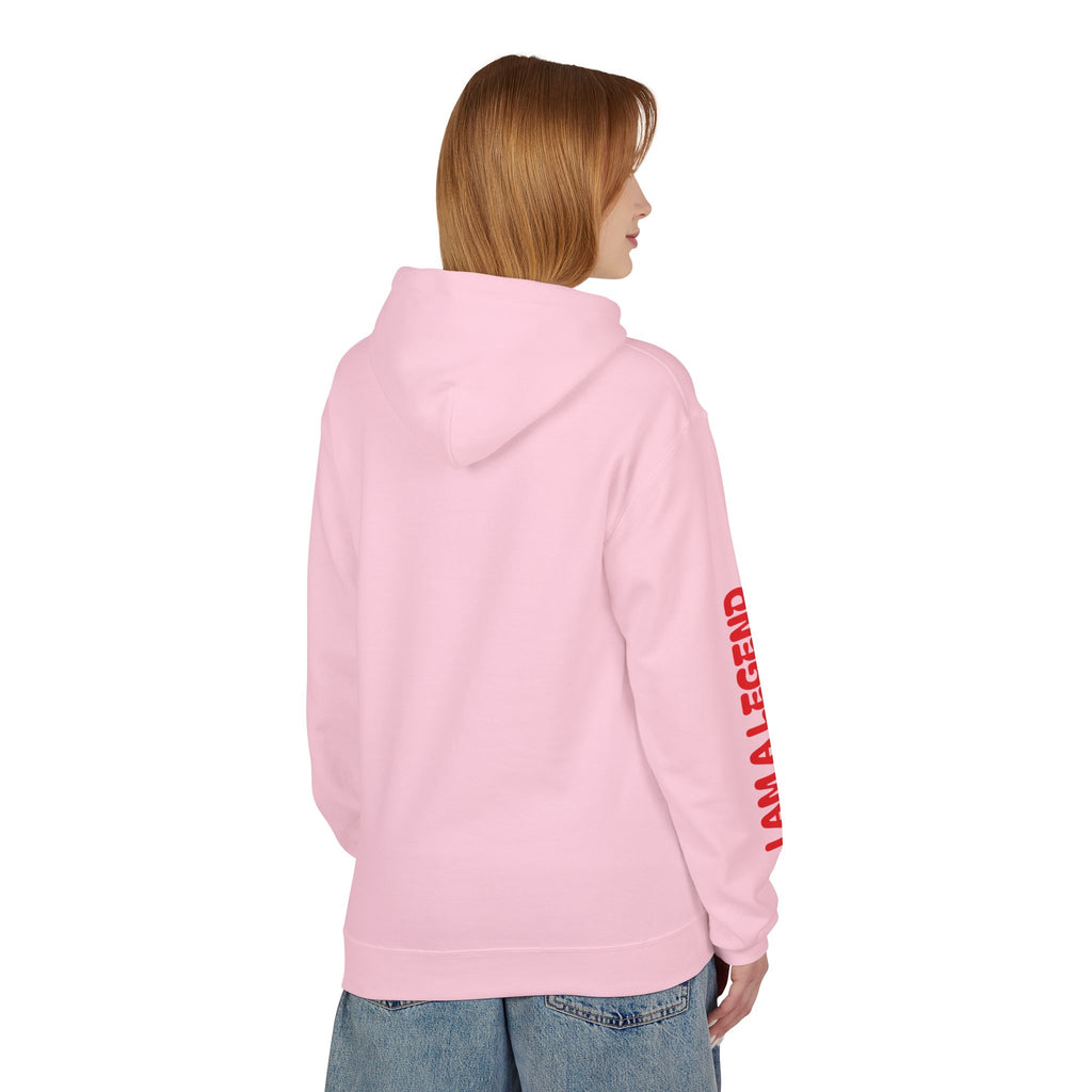 Legendary Spirit Hoodie - Unisex Fleece Sweatshirt, Motivational Gift, Trendy Streetwear, Perfect for Casual Days, Unique Statement Piece