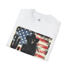 Stylish Western Graphic Tee, Cowboy T-Shirt, Americana Apparel, Unisex Casual Shirt, Summer Wardrobe Essential, Gift For Western Lovers