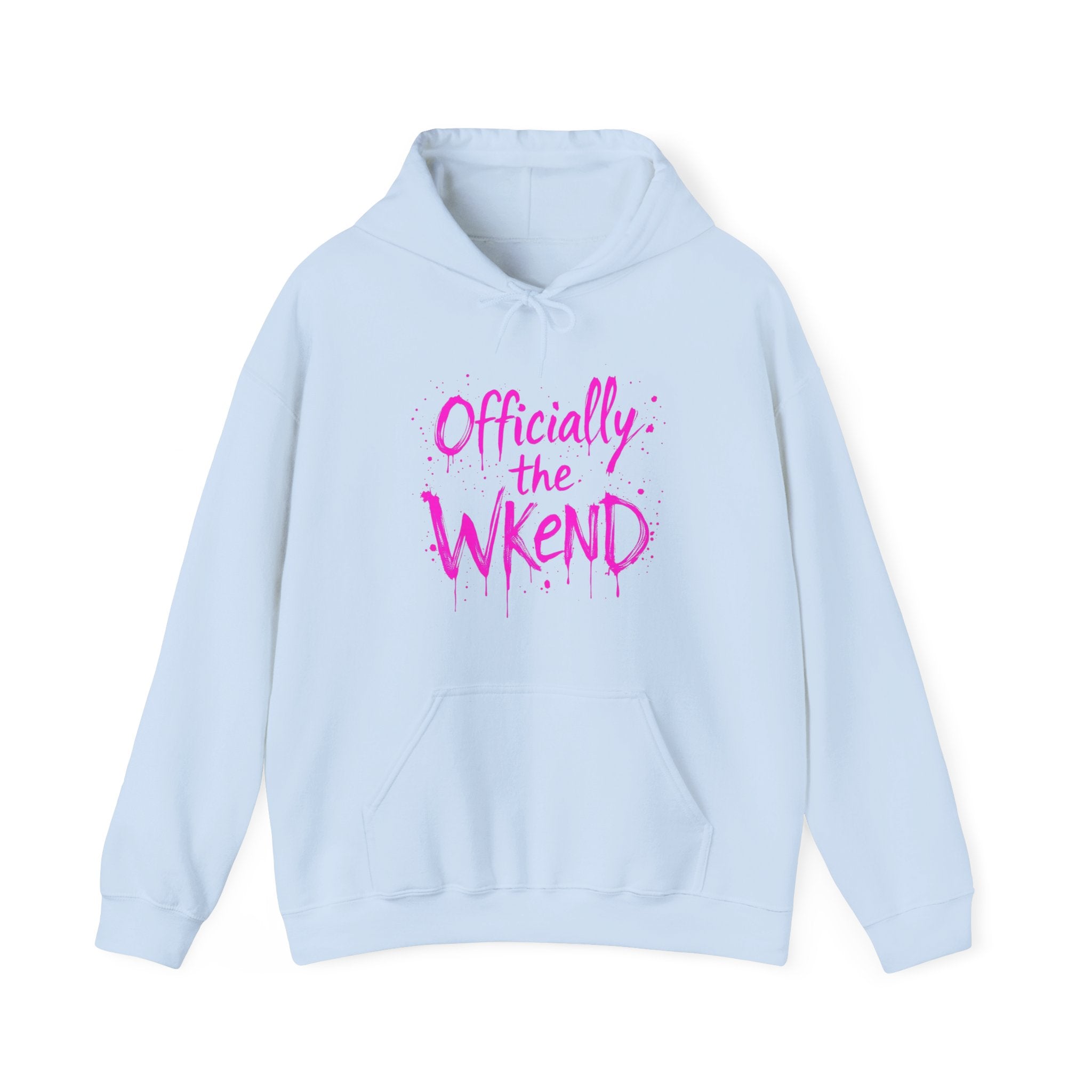 Officially the Wkend Hooded Sweatshirt, Unisex Weekend Sweatshirt, Cozy Hoodie for Relaxation, Ideal for Casual Outings, Perfect Gift [...]