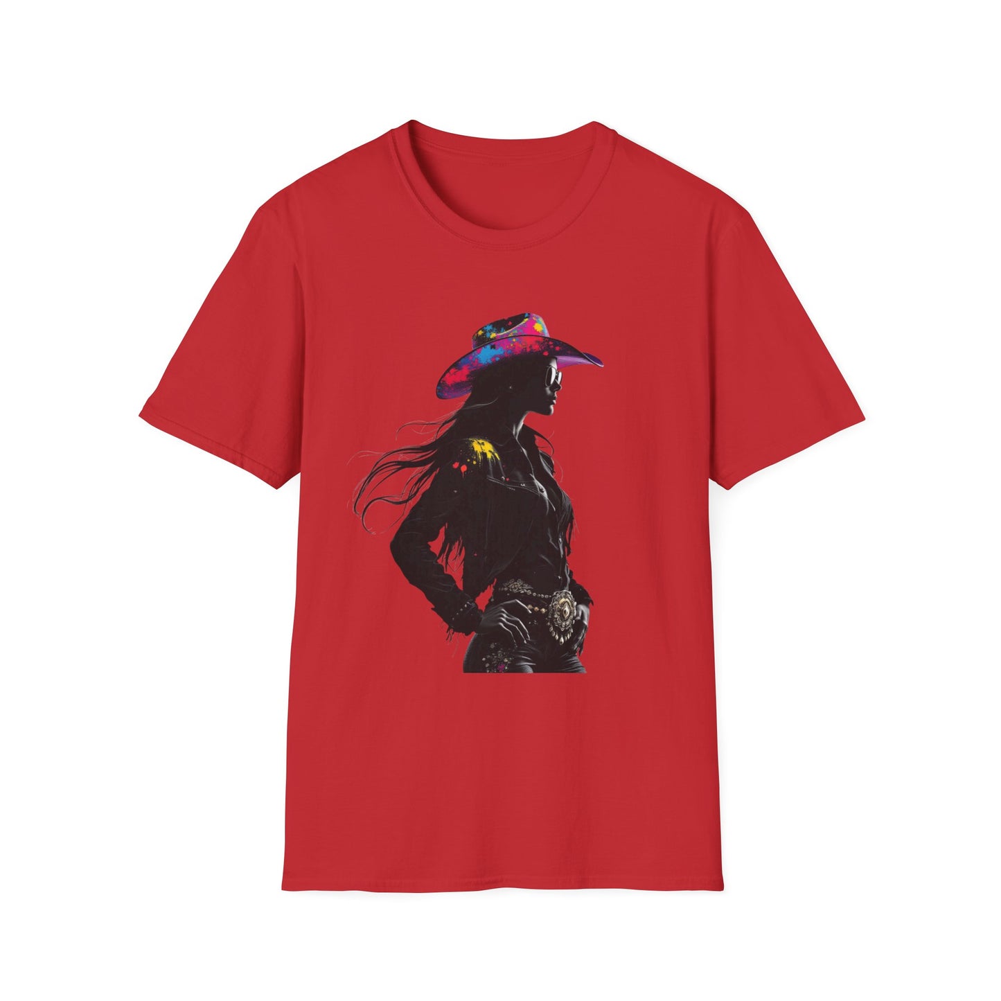 Cowgirl Vibes Unisex Softstyle T-Shirt - Trendy Western Graphic Tee